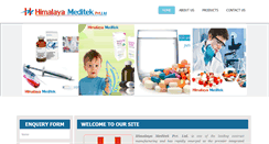 Desktop Screenshot of himalayameditek.com