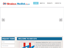 Tablet Screenshot of himalayameditek.com